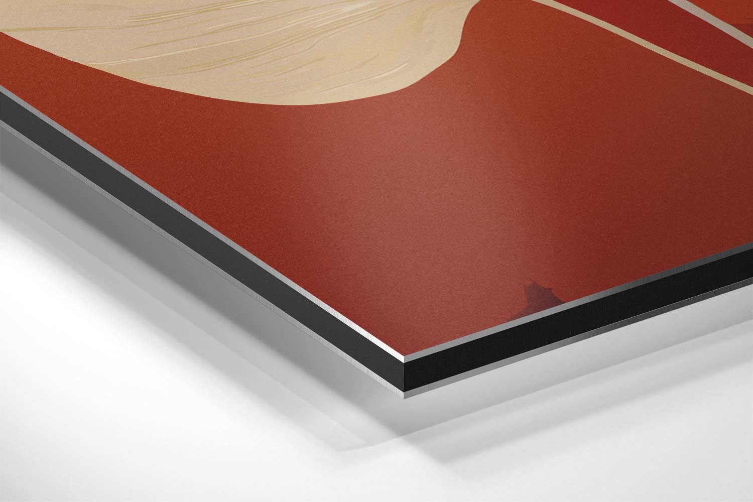 Warme Herfstbladeren Kunstwerk-canvas-dibond-plexiglas-wanddecoratie-WallArtistic