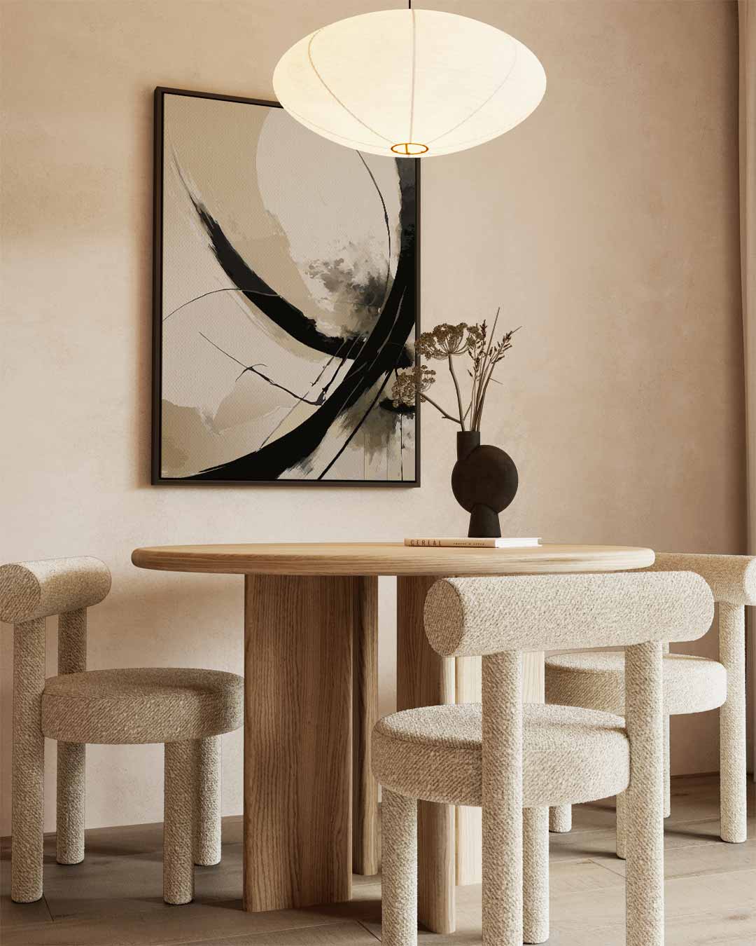 Elegante Bewegingen Kunstwerk-canvas-dibond-plexiglas-wanddecoratie-WallArtistic