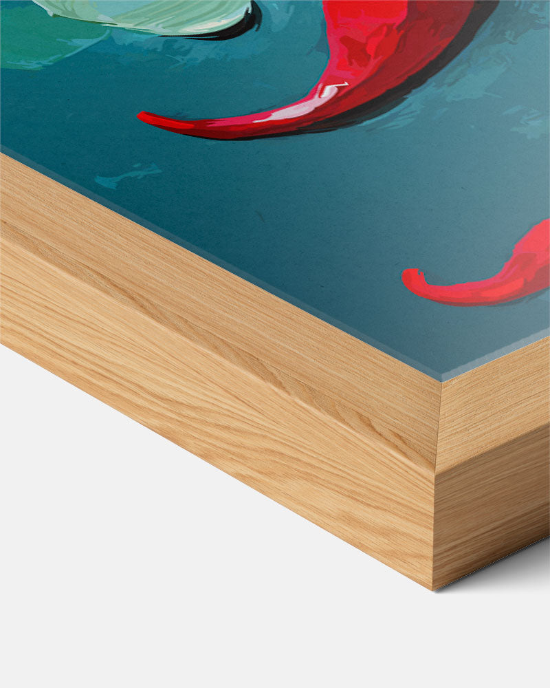 Spicy Pepper Art Print Poster