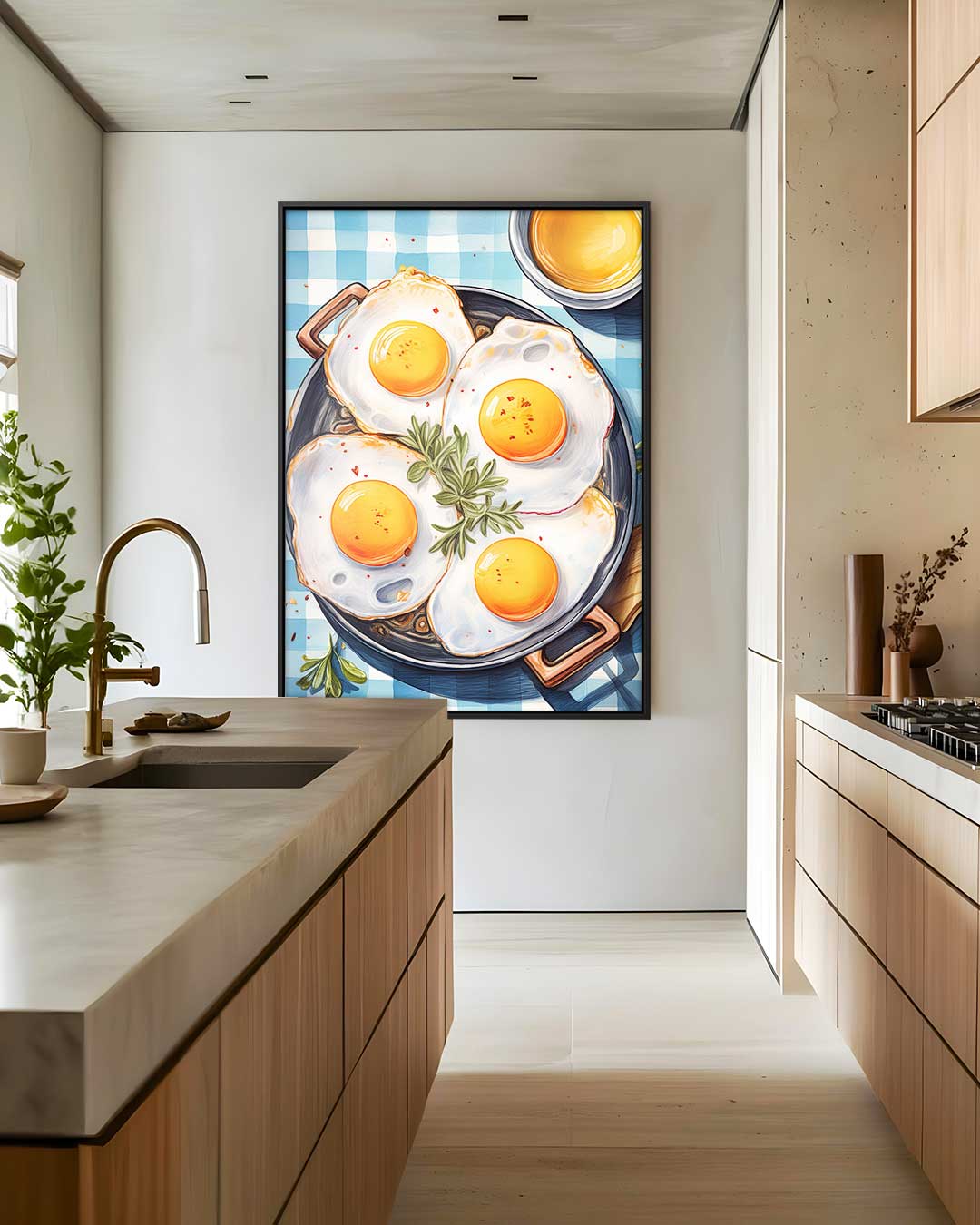 Kunstzinnige Ochtend Rust Kunstwerk-canvas-dibond-plexiglas-wanddecoratie-WallArtistic