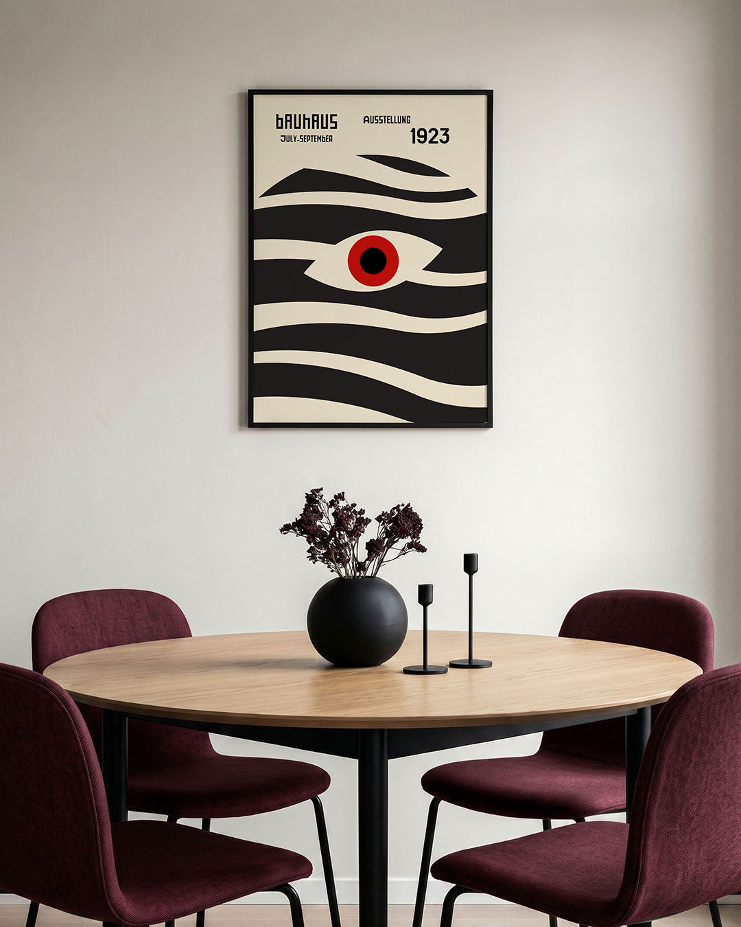 Golvend lijnenspel Poster
