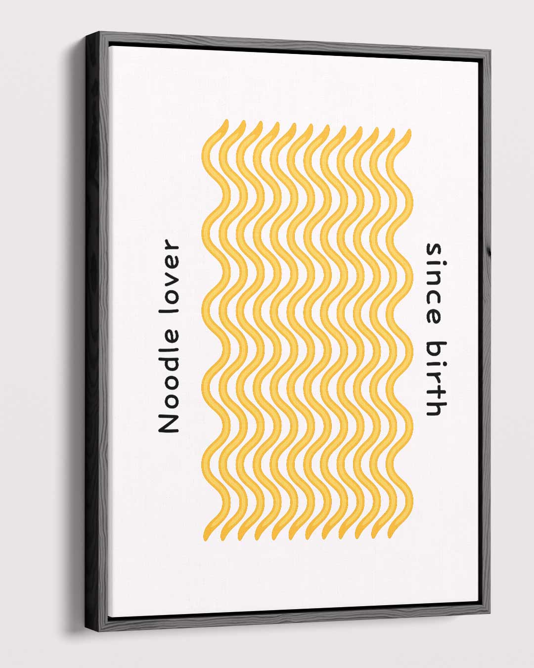 Noodle Lover Since Birth Poster Kunstwerk-canvas-dibond-plexiglas-wanddecoratie-WallArtistic