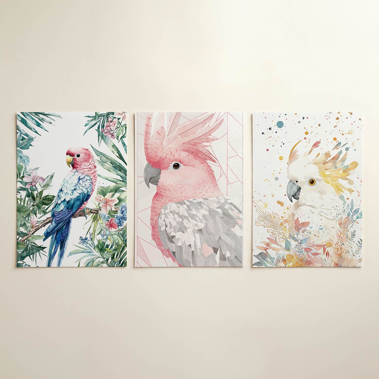 Tropische kleurenpracht Posterset