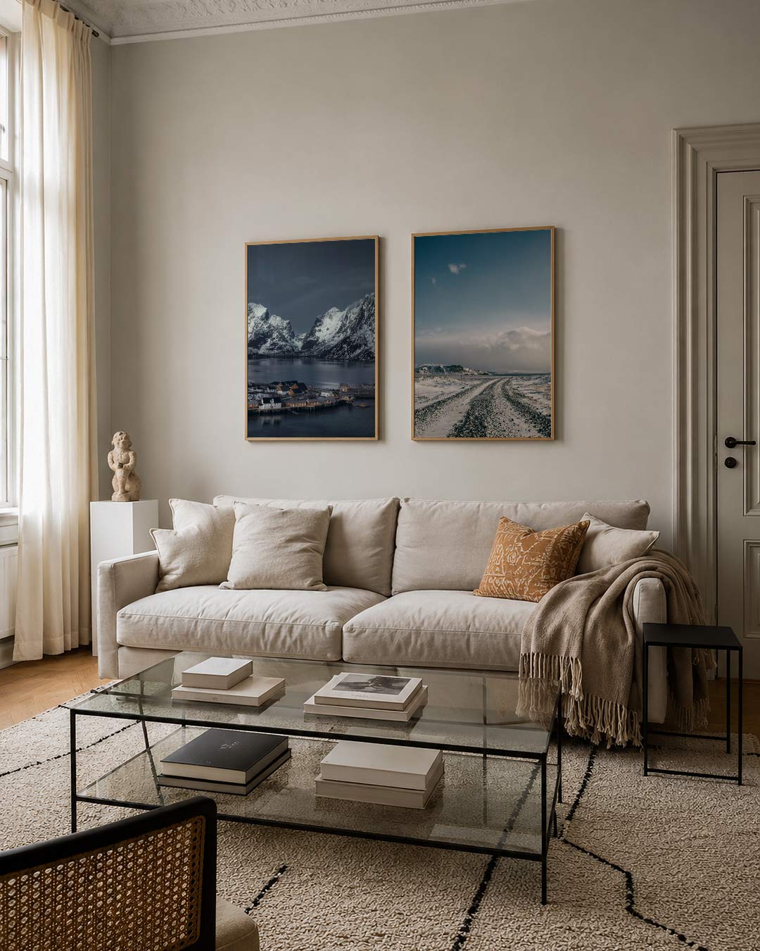 Bergen en water Posterset