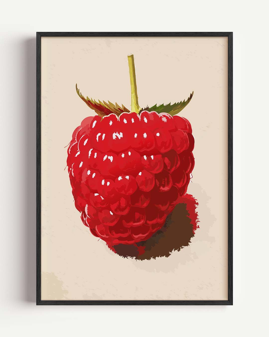 Frisse Frambozenkunst Poster