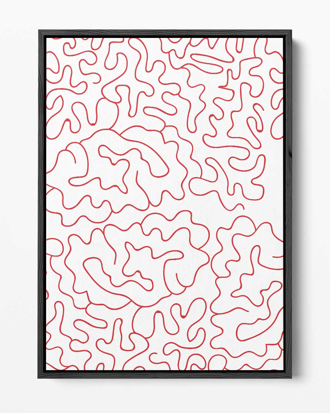 Dansende Lijnen Kunstwerk-canvas-dibond-plexiglas-wanddecoratie-WallArtistic