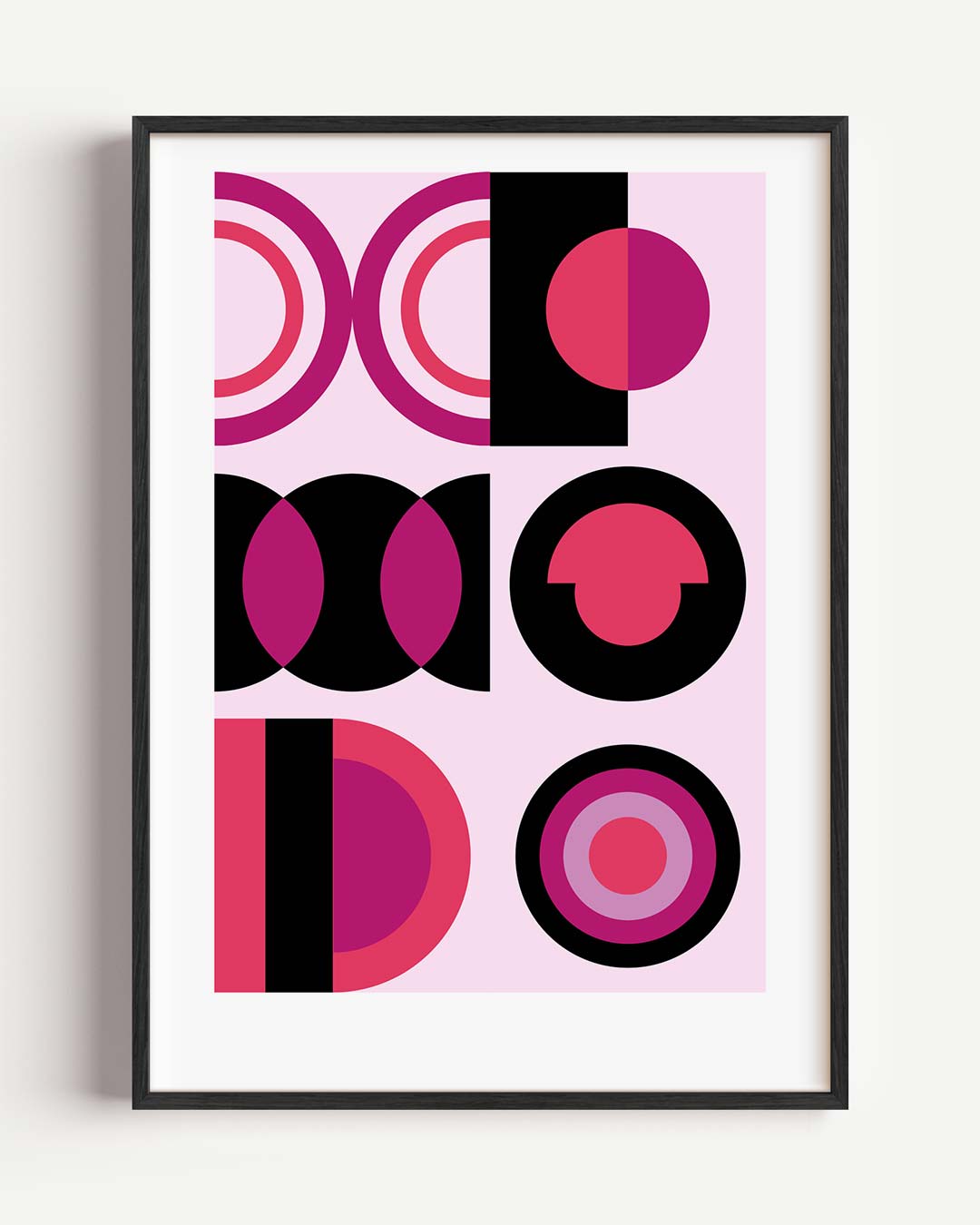 Moderne Geometrische Kunstposter