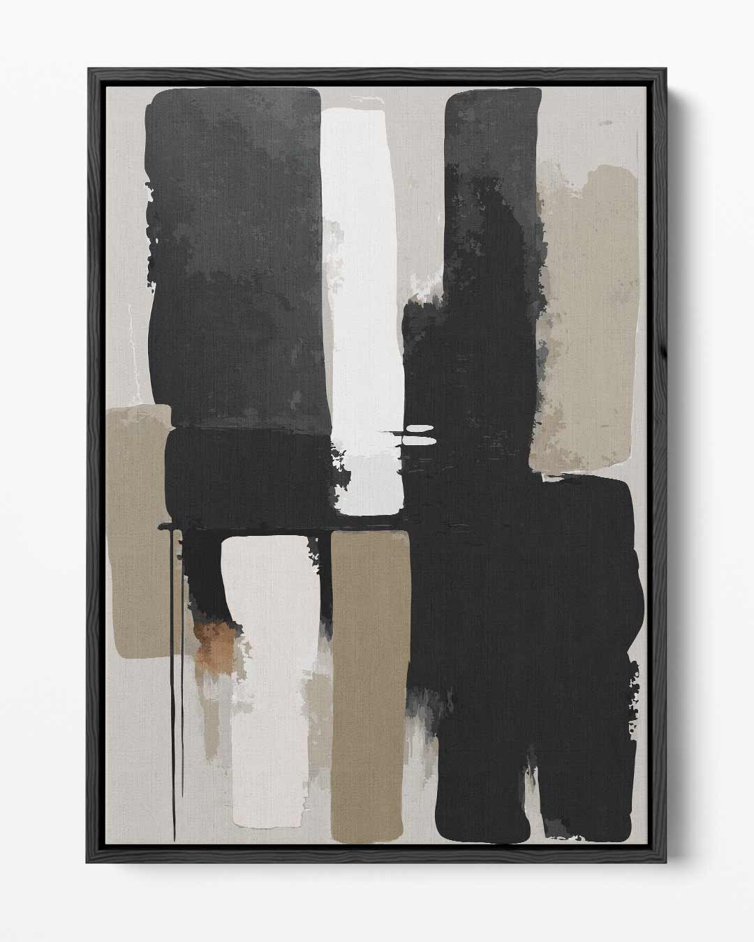 Abstract Contrast Kunstwerk-canvas-dibond-plexiglas-wanddecoratie-WallArtistic