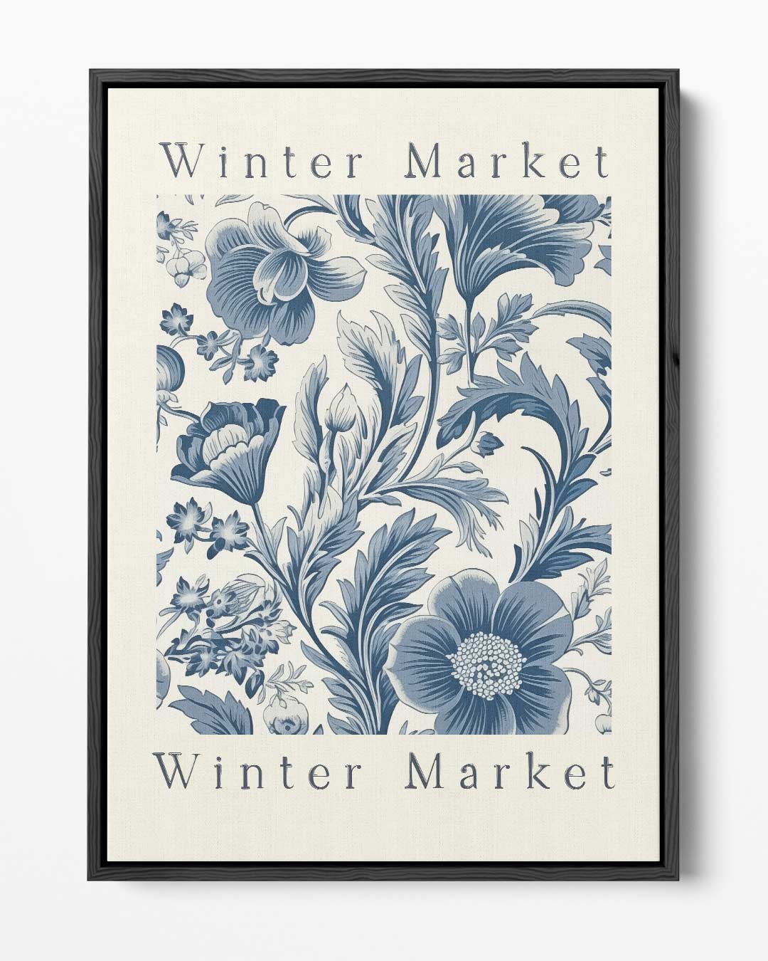 Winterbloemenpracht Kunstwerk-canvas-dibond-plexiglas-wanddecoratie-WallArtistic