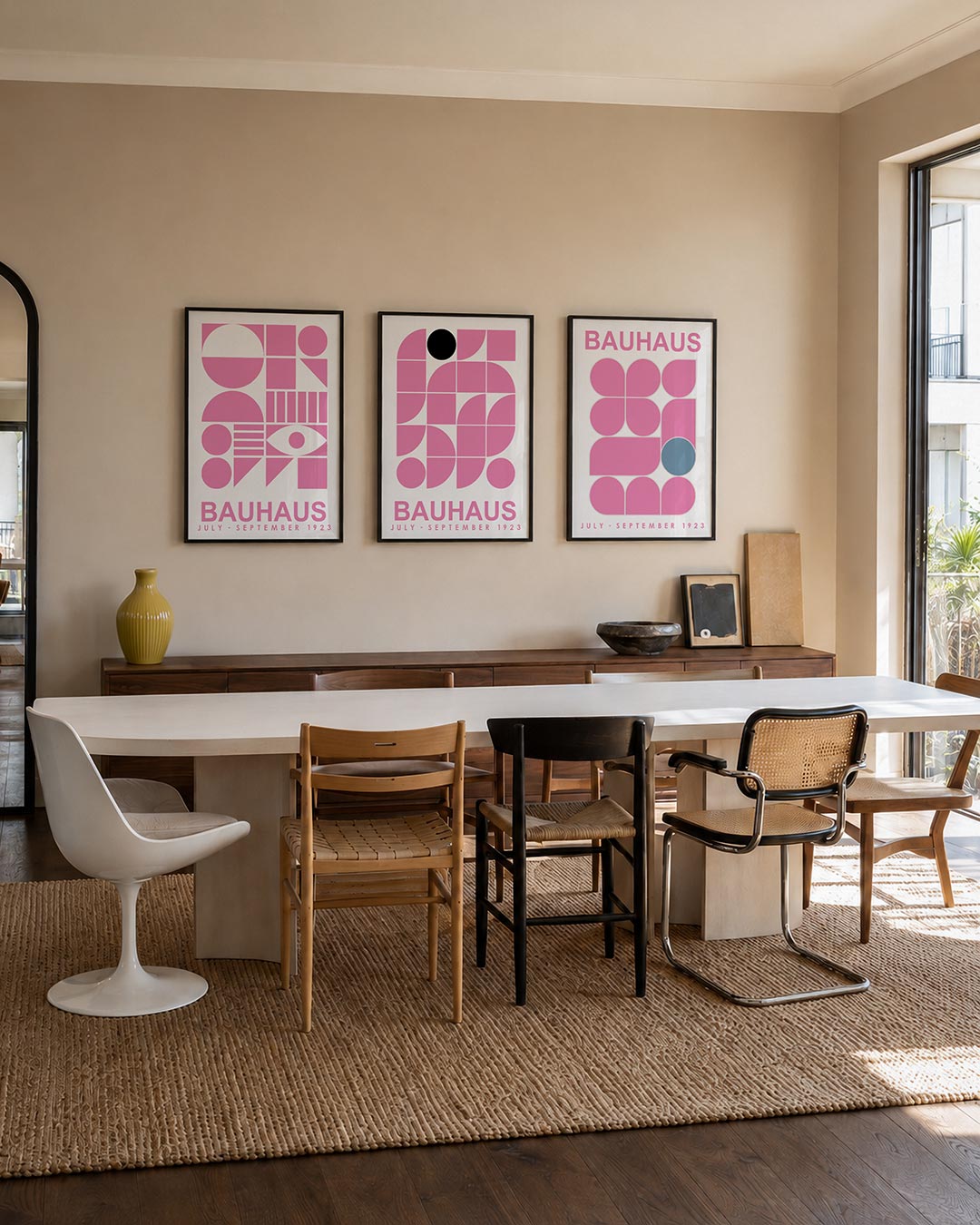 Vormen en vlakken Posterset
