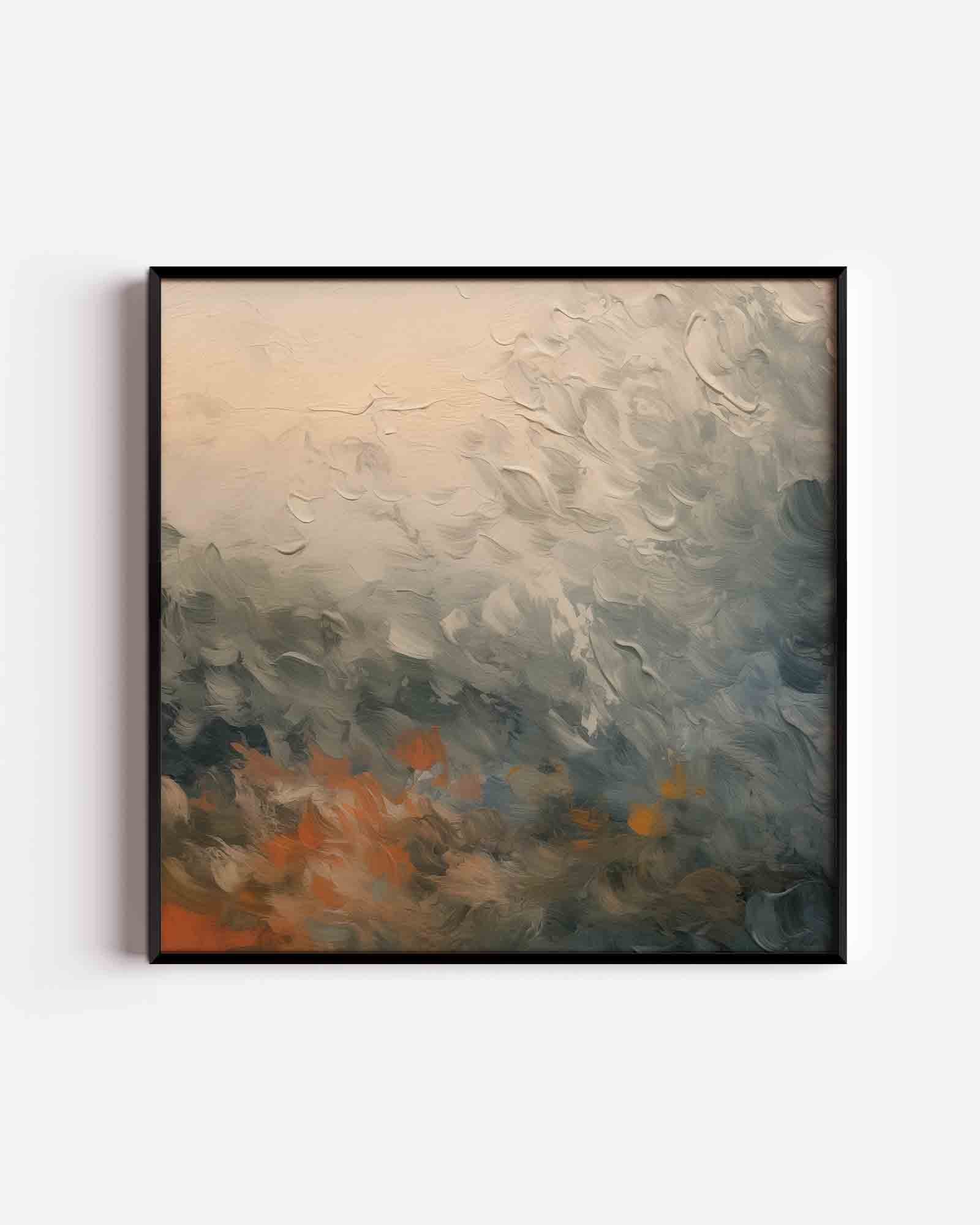 Abstracte kleurencompositie Poster