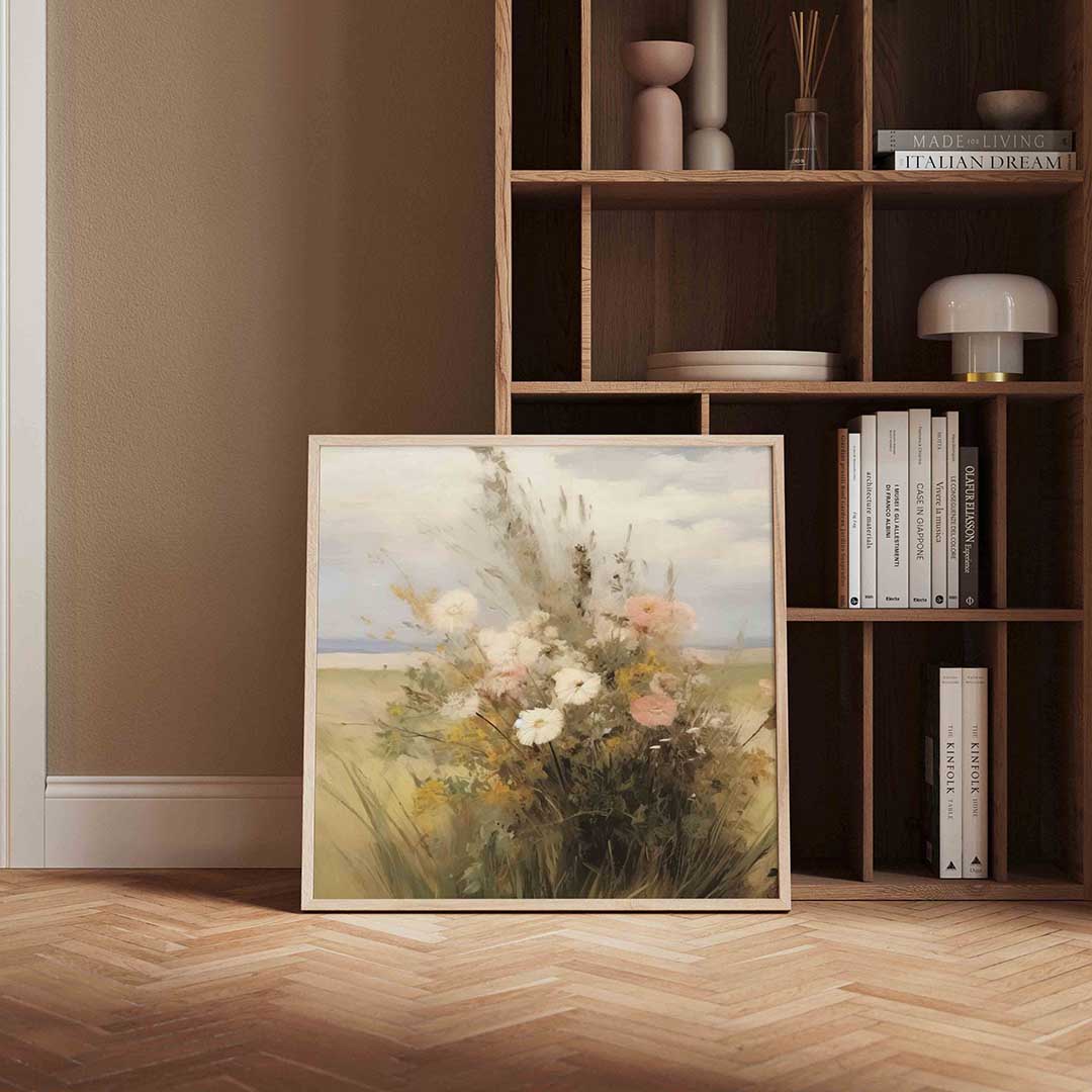 Bloemenveld Poster