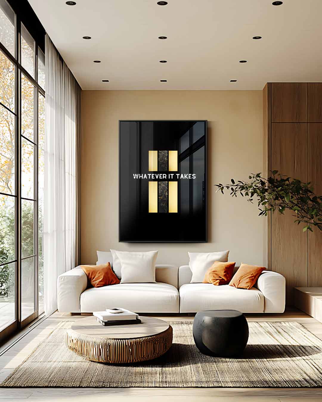 Abstract kunstwerk Kunstwerk-canvas-dibond-plexiglas-wanddecoratie-WallArtistic