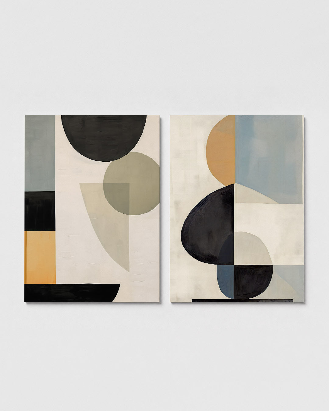 Vormen en vlakkenspel Posterset