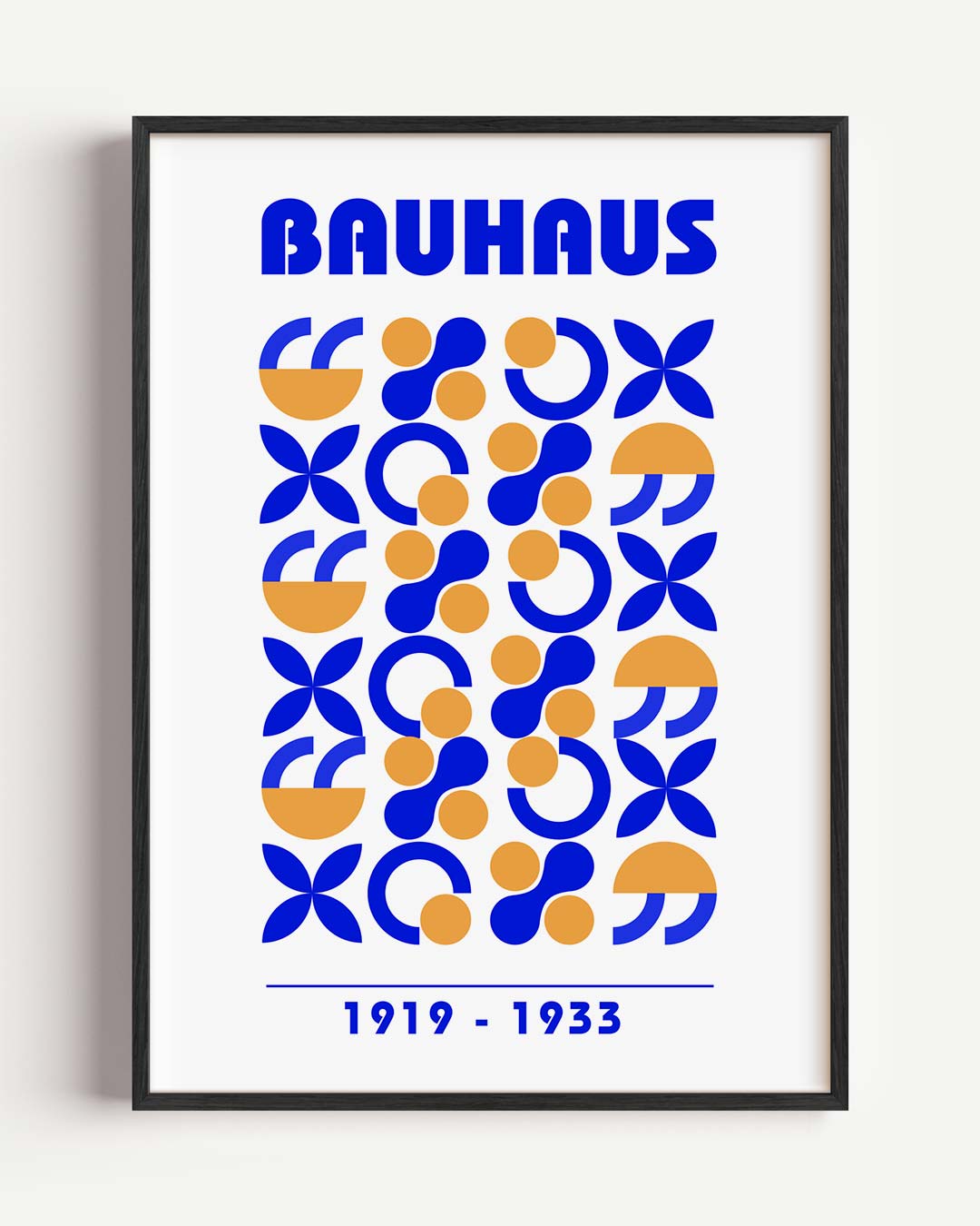 Retro Bauhaus Kunstposter