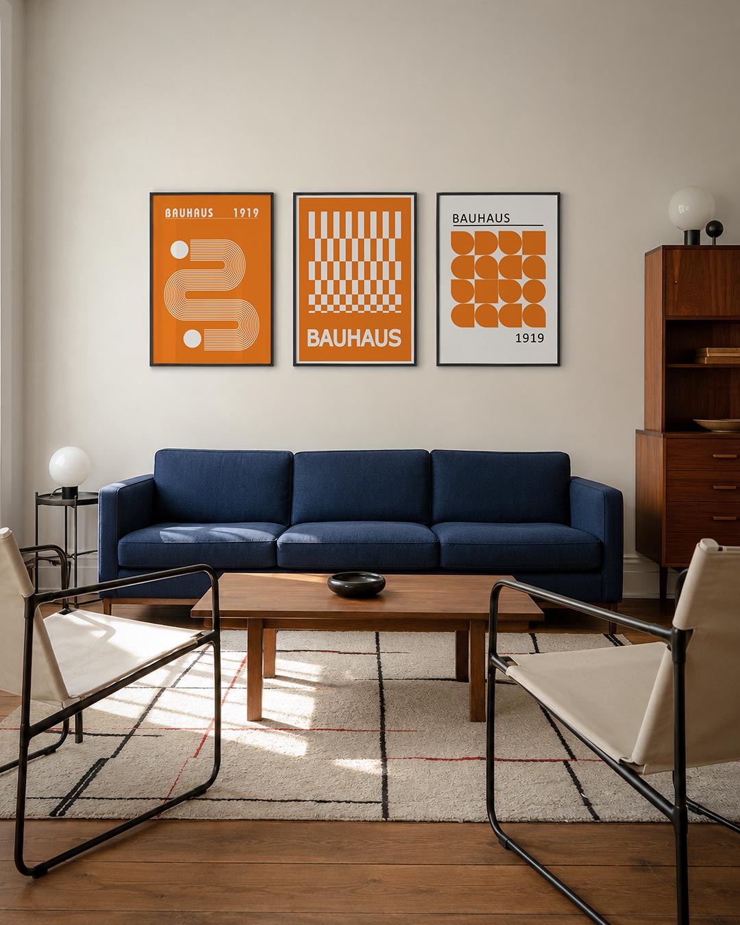 Lijnen en kleurvlakken Posterset
