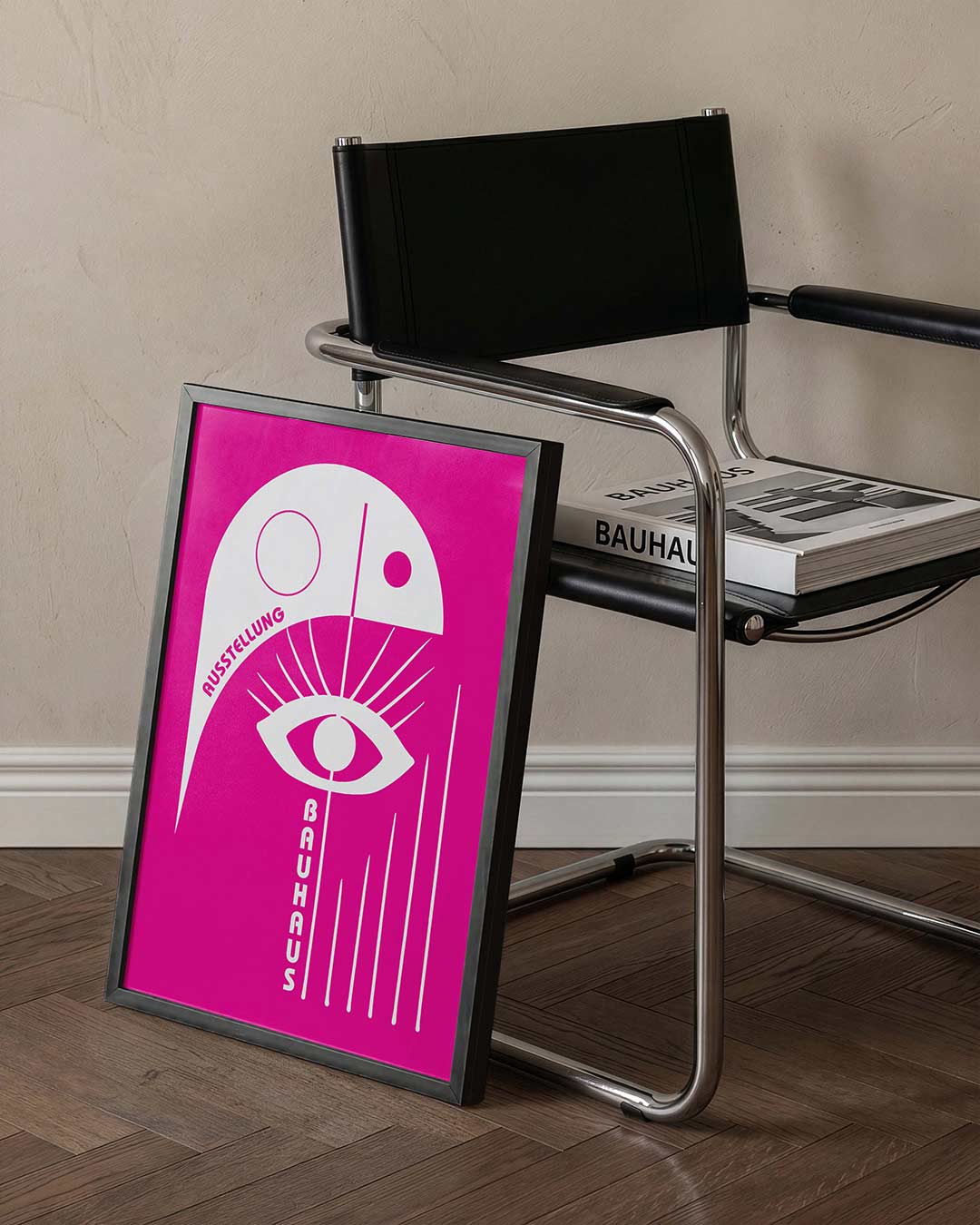 Oog en lijnen Poster