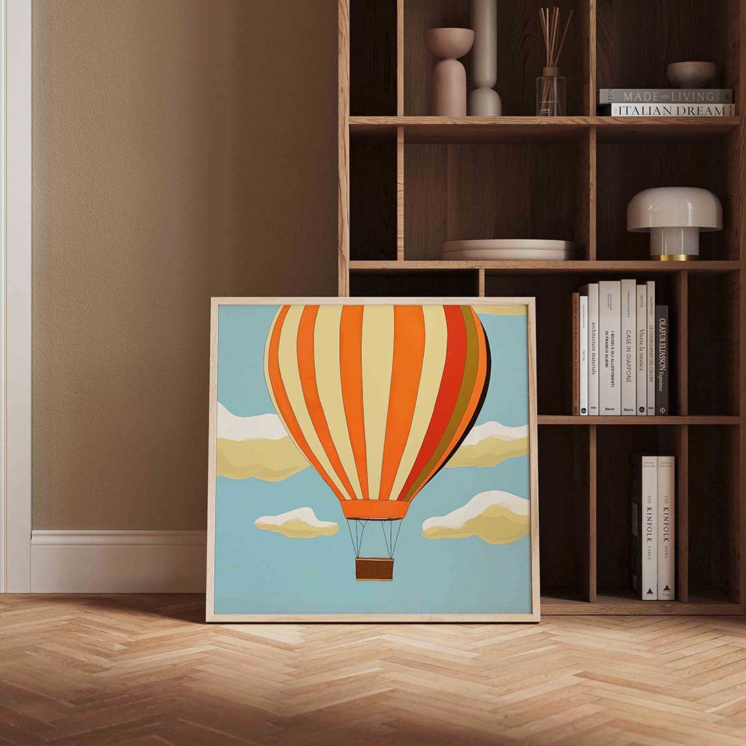 Luchtballon Poster