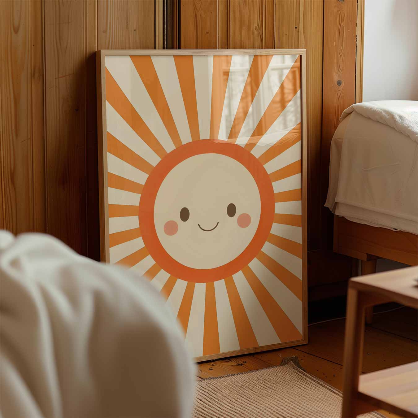 Blije Zonnestraal Poster