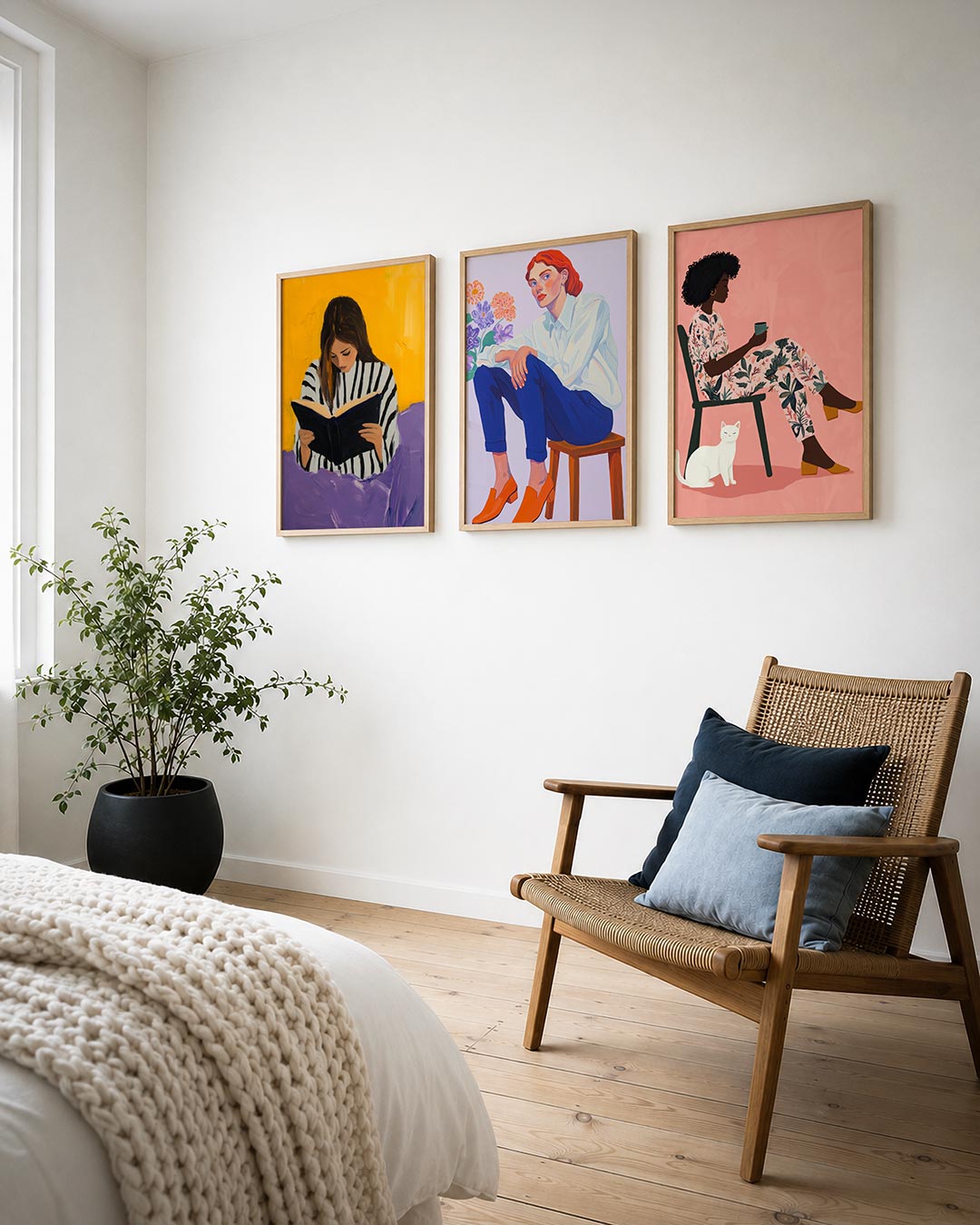 Kleur en lijnen Posterset