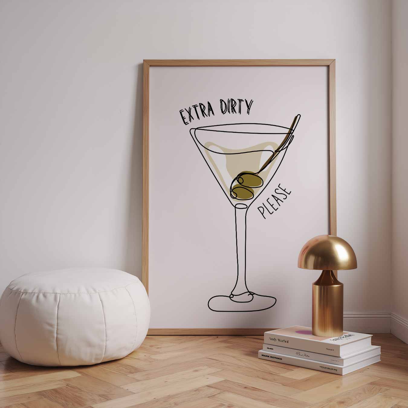 Extra Dirty Martini Poster