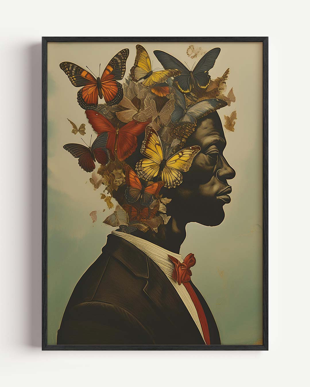 Vlinderdromen Portret Poster