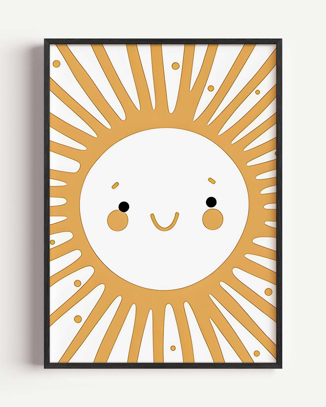 Zonnige Glimlach Poster