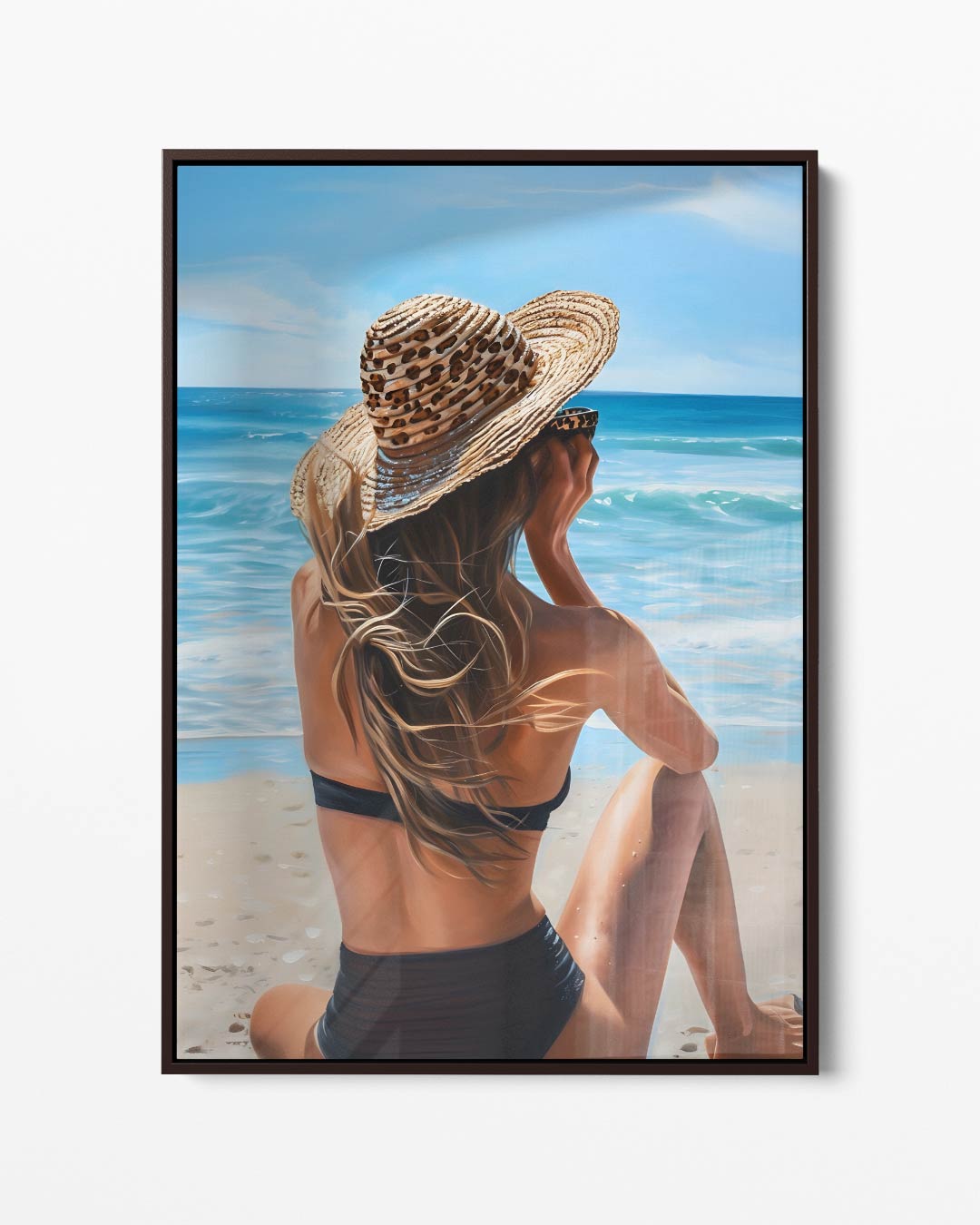 Zomerdromen aan Zee Kunstwerk-canvas-dibond-plexiglas-wanddecoratie-WallArtistic