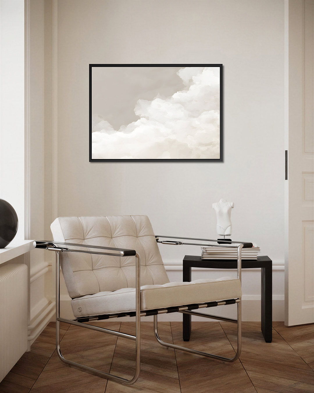 Zachte wolken Kunstwerk