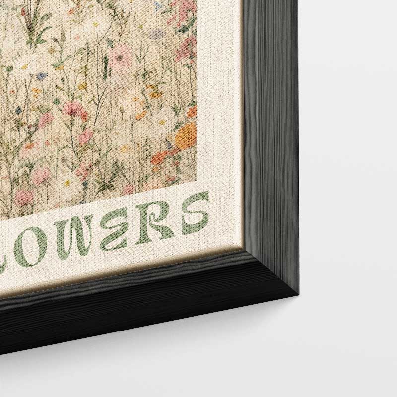 Wilde Bloemen Velden Kunstprint Kunstwerk-canvas-dibond-plexiglas-wanddecoratie-WallArtistic