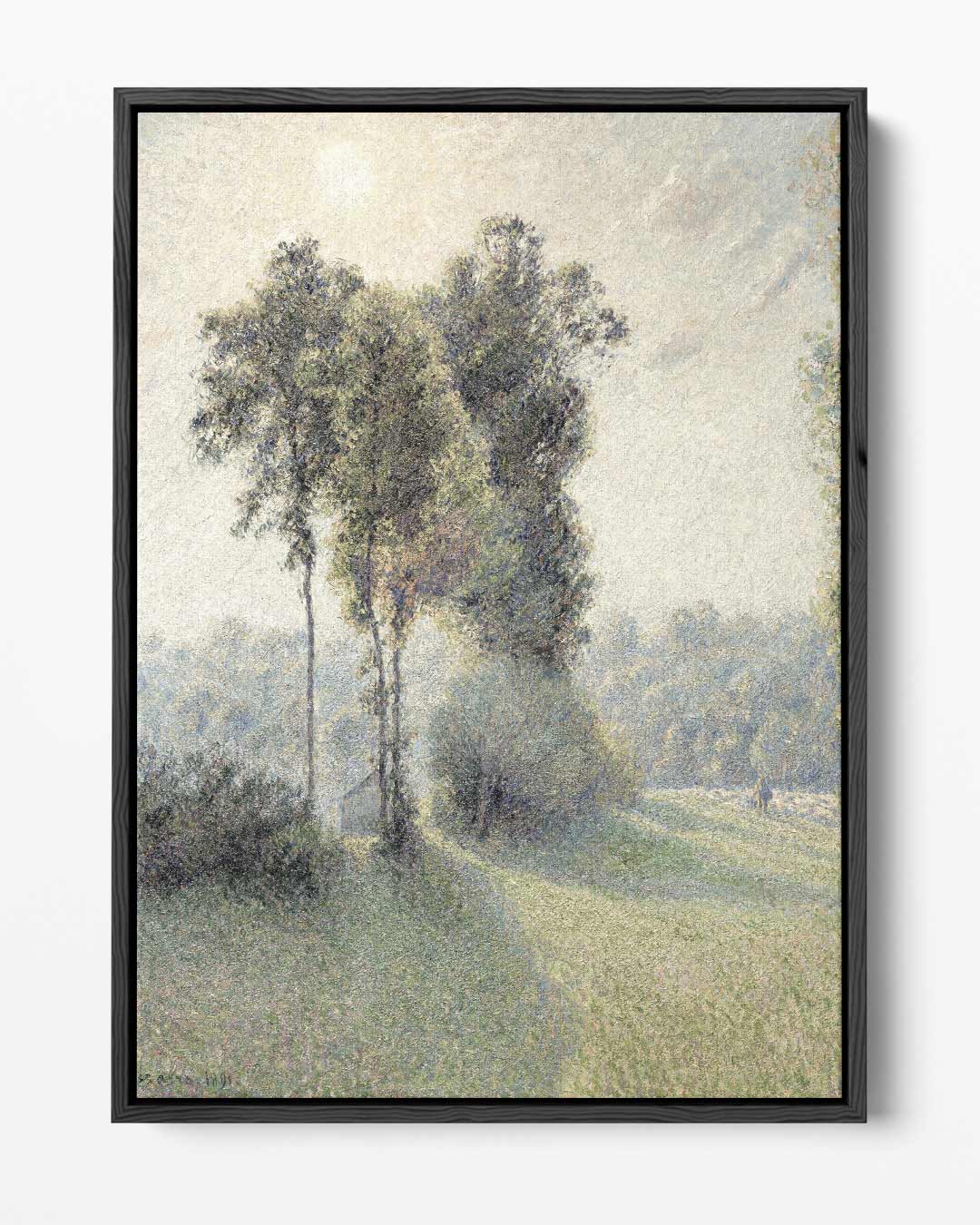 Zonovergoten Landschap Kunstwerk-canvas-dibond-plexiglas-wanddecoratie-WallArtistic