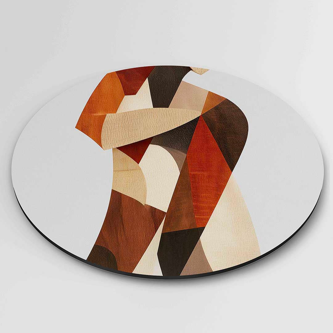 Abstracte figuur Muurcirkel