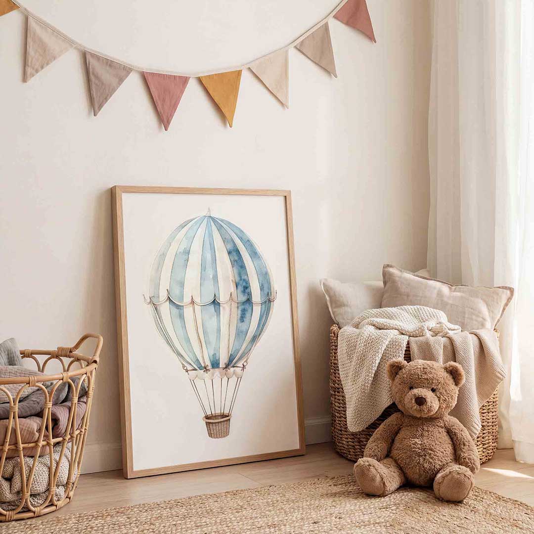 Luchtballon Poster