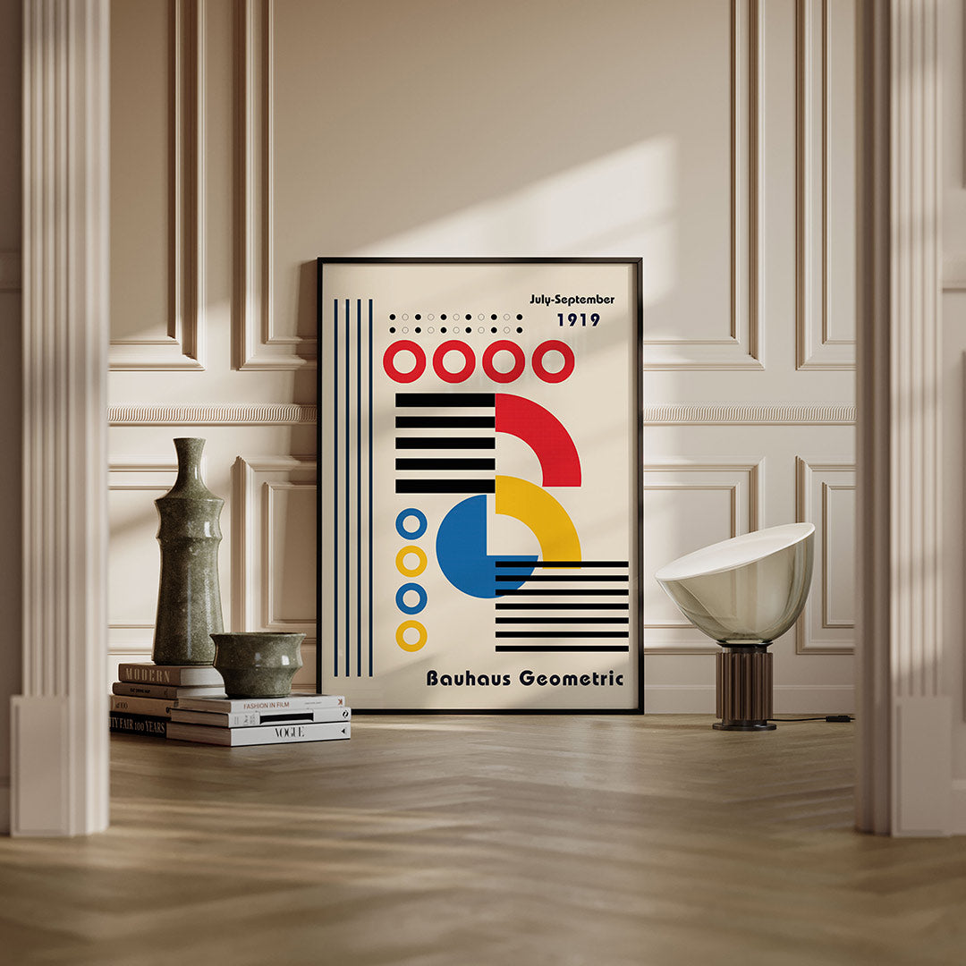 Vorm en kleur Poster
