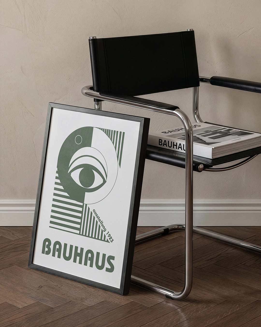 Oog en lijnen Poster