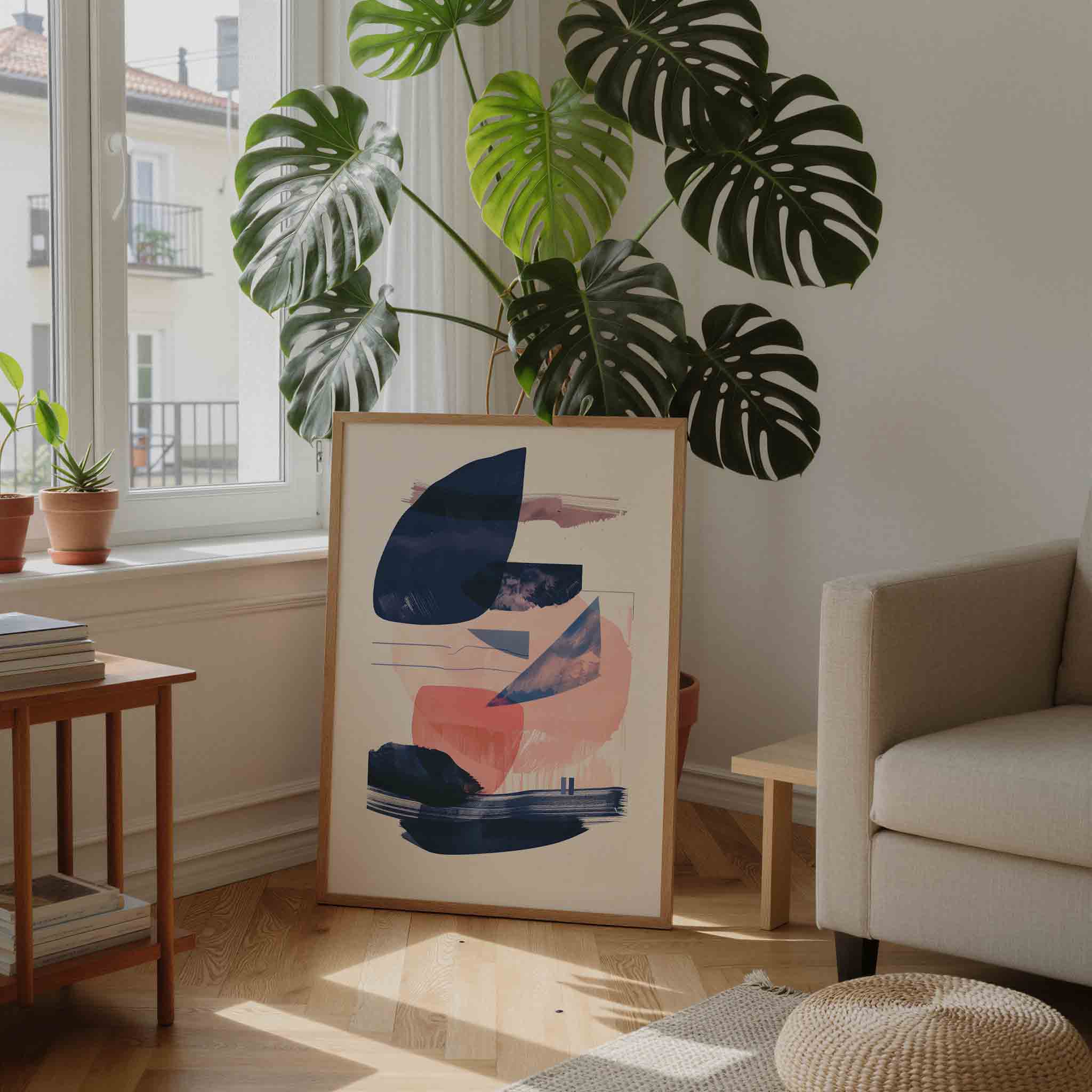 Abstracte vormen Poster