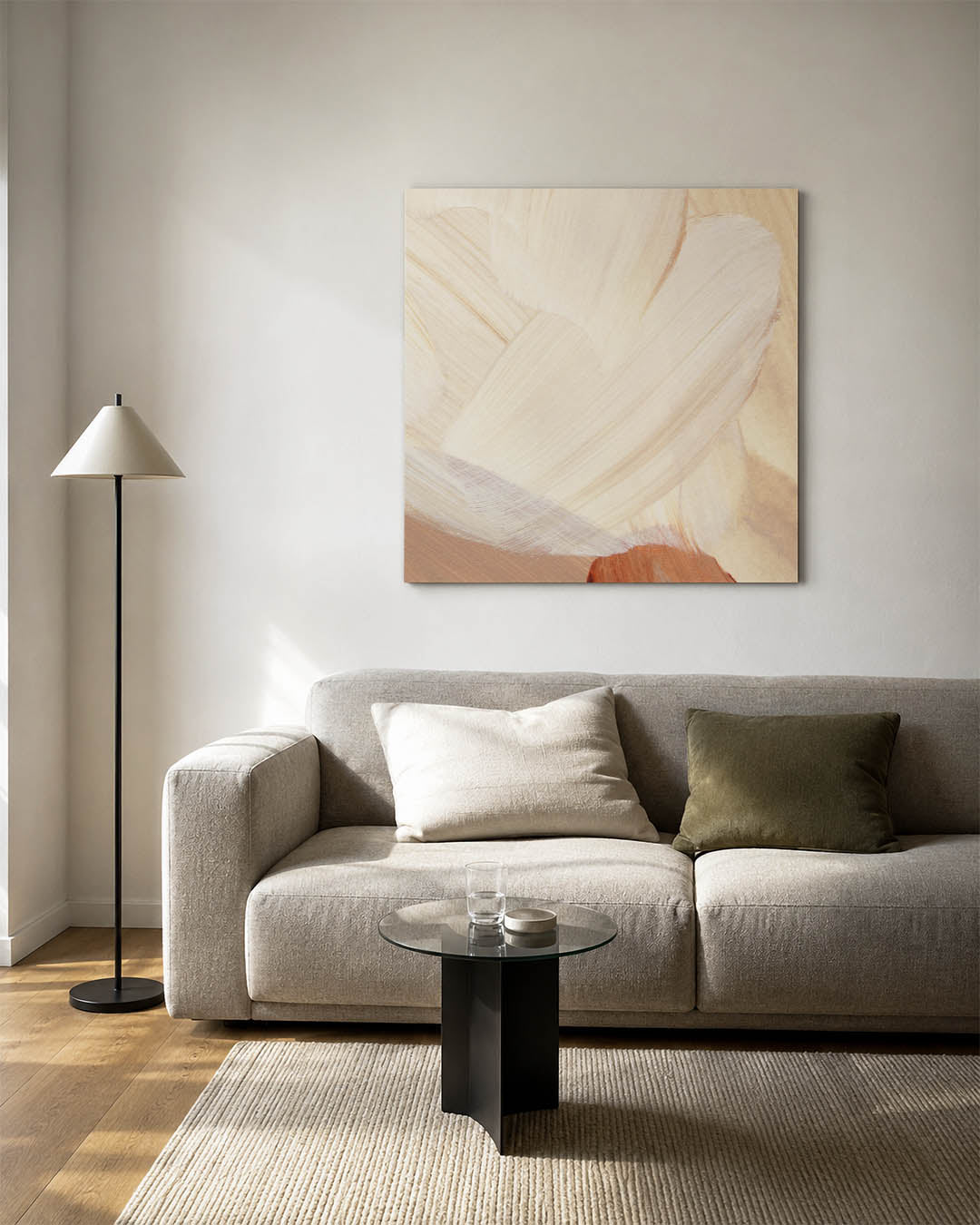 Penseelstreken Kunstwerk