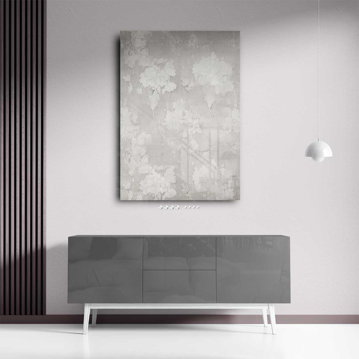 Sereen Bloemenveld Kunstwerk-canvas-dibond-plexiglas-wanddecoratie-WallArtistic