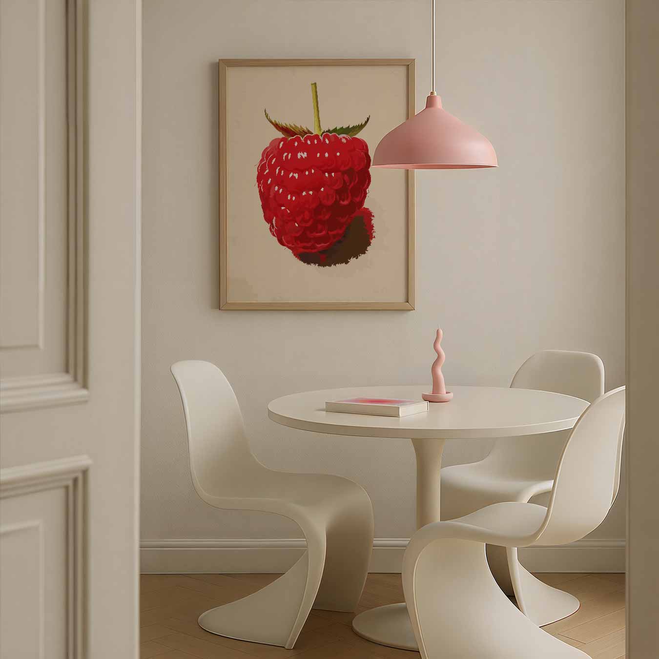 Frisse Frambozenkunst Poster