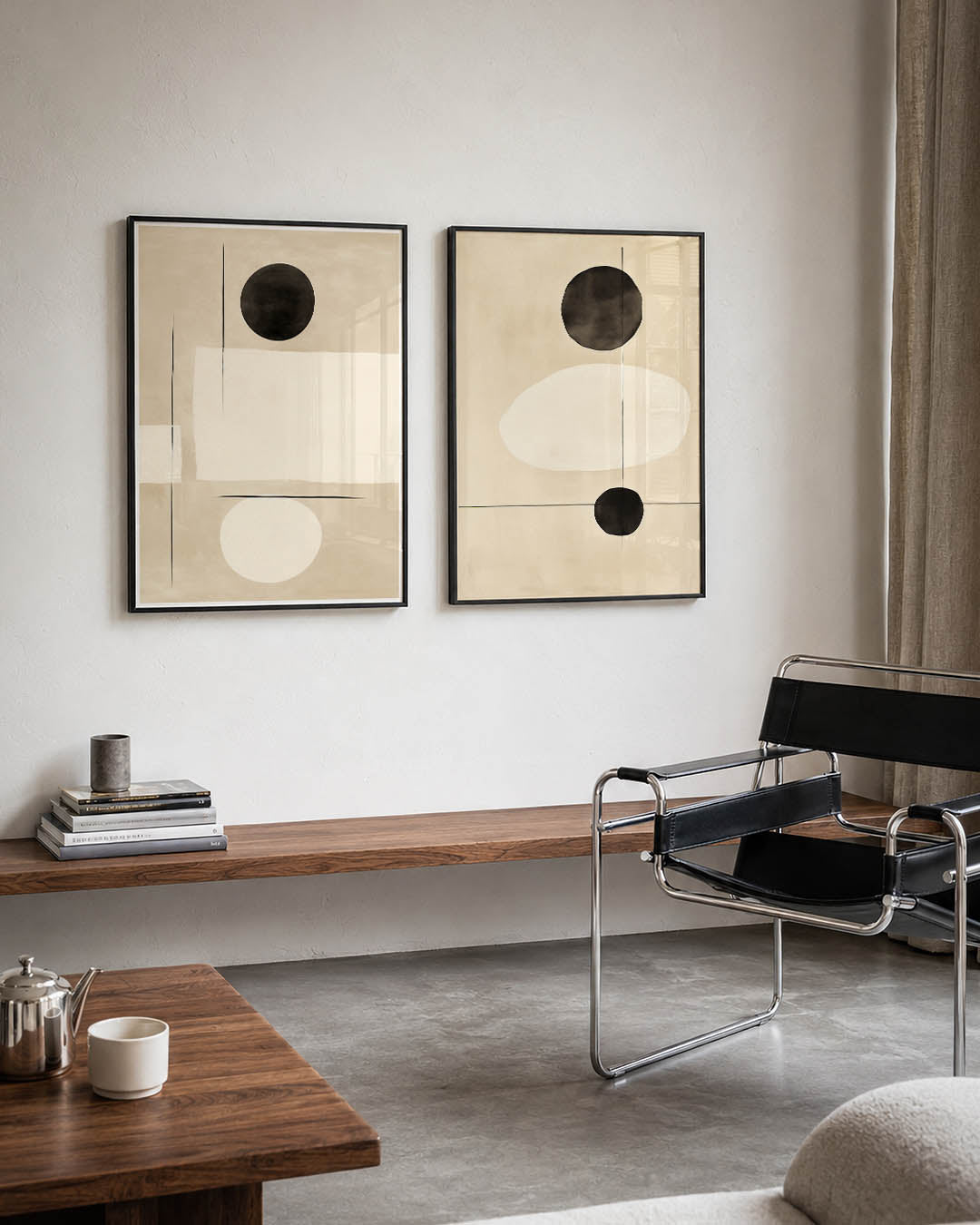 Vormen en vlakken Posterset
