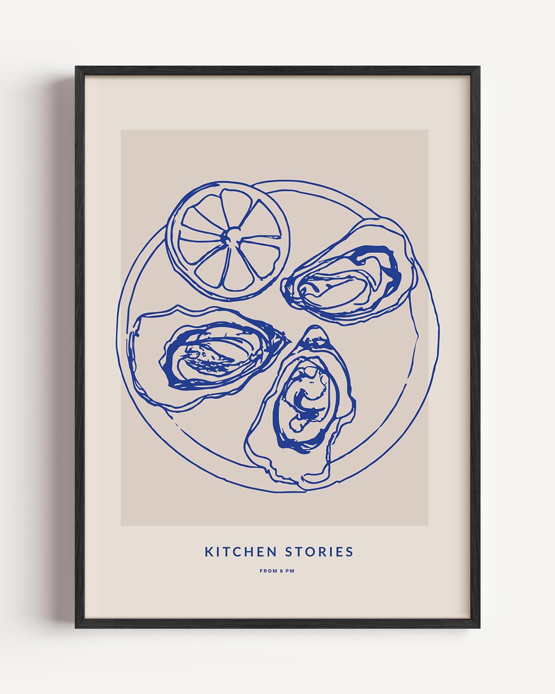 Elegante Keukenverhalen Poster-WallArtistic