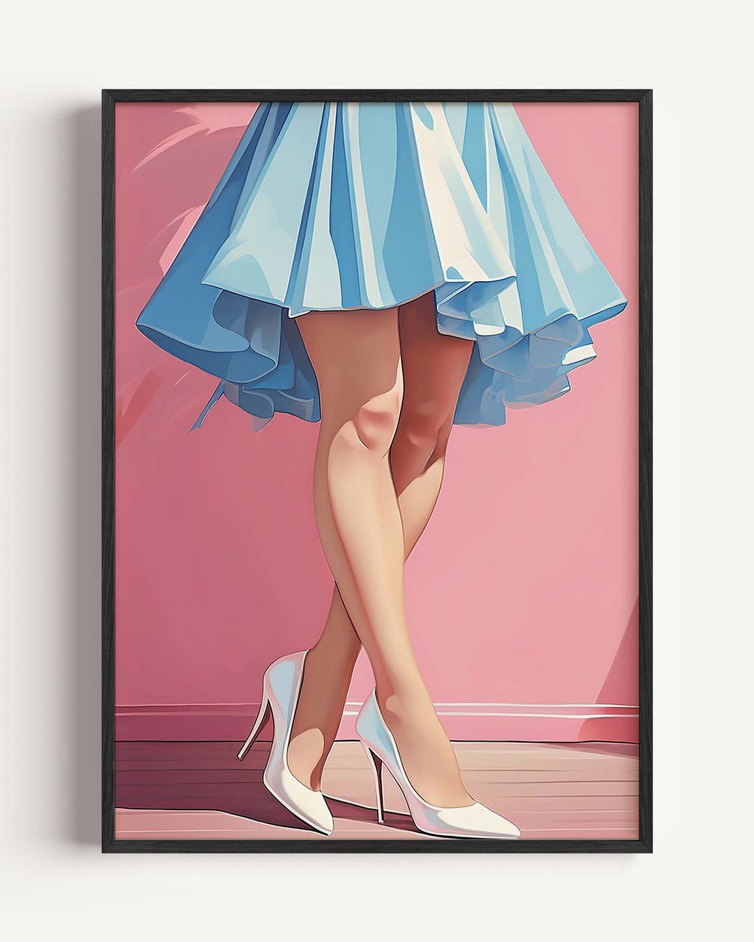 Vrouwelijke Elegantie Poster