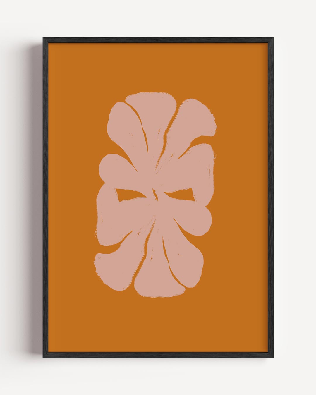 Bloem Abstractie Poster-WallArtistic