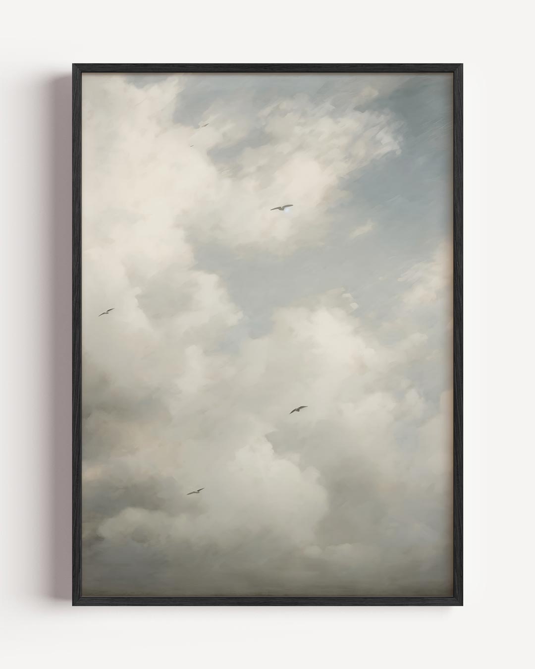 Rustgevende Luchtlandschap Poster-WallArtistic