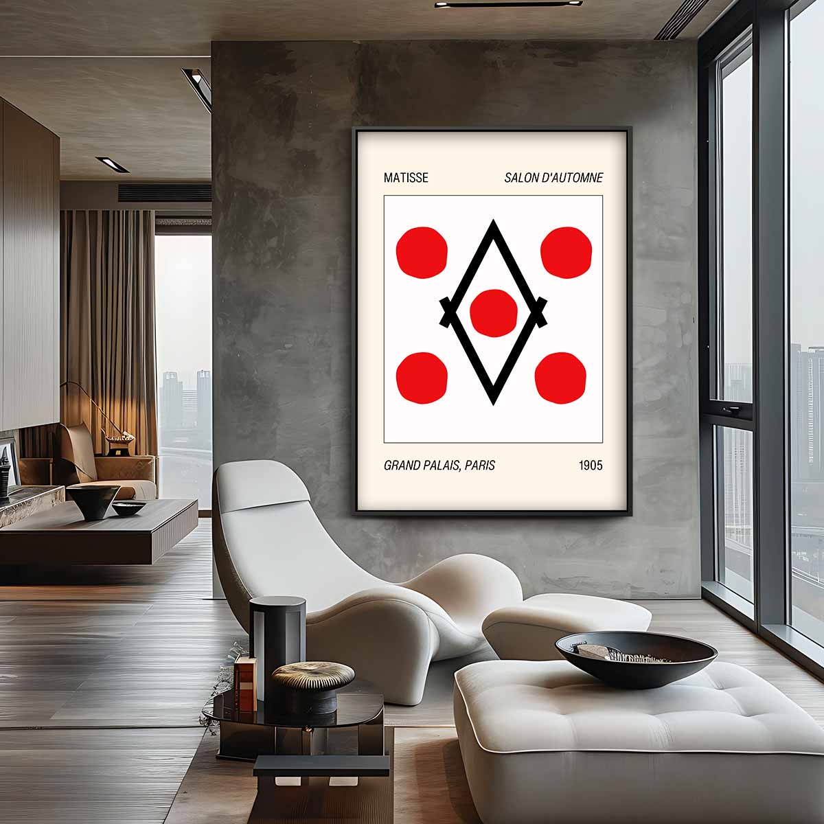 Stijlvol Matisse Posterontwerp Kunstwerk-canvas-dibond-plexiglas-wanddecoratie-WallArtistic