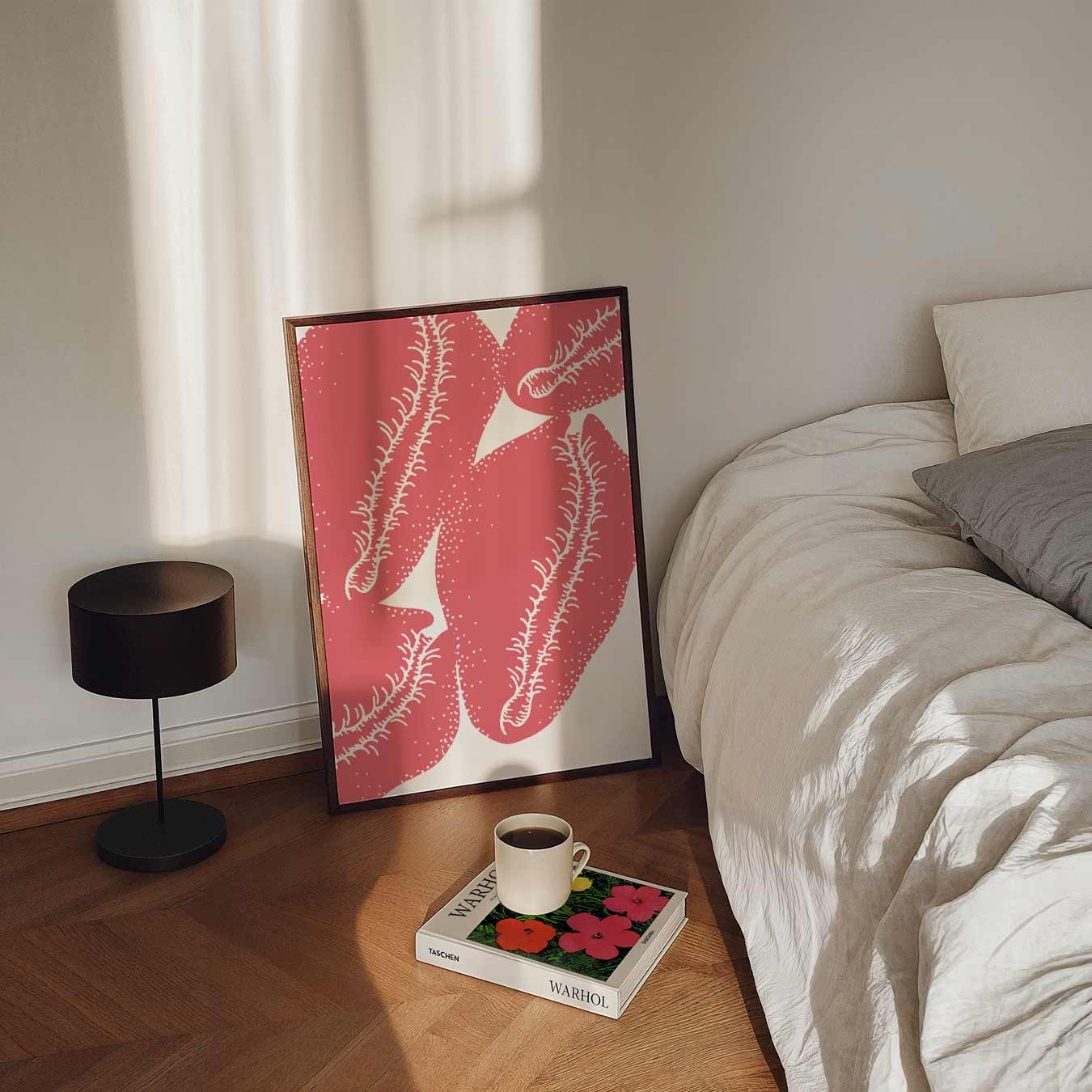 Bloeiende Flora Kunstposter