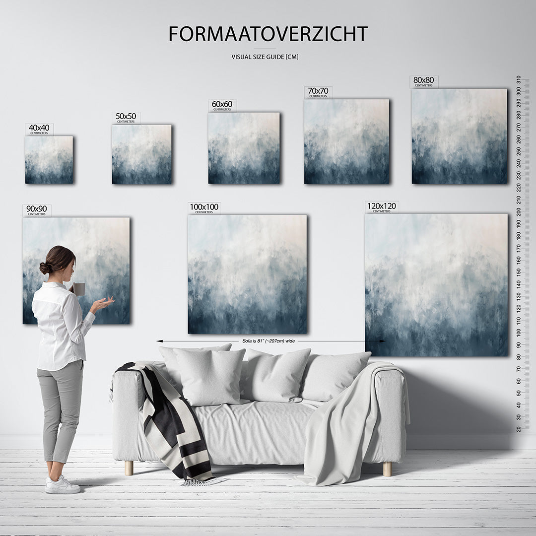 Vloeiende overgangen Kunstwerk