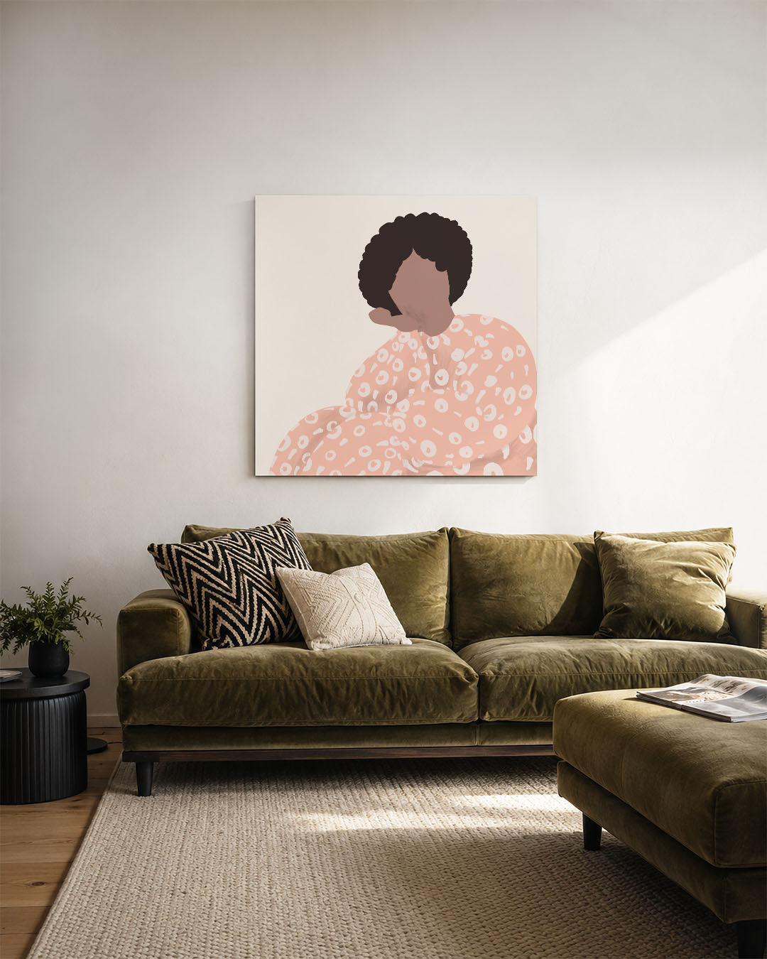 Gestileerde figuur Kunstwerk