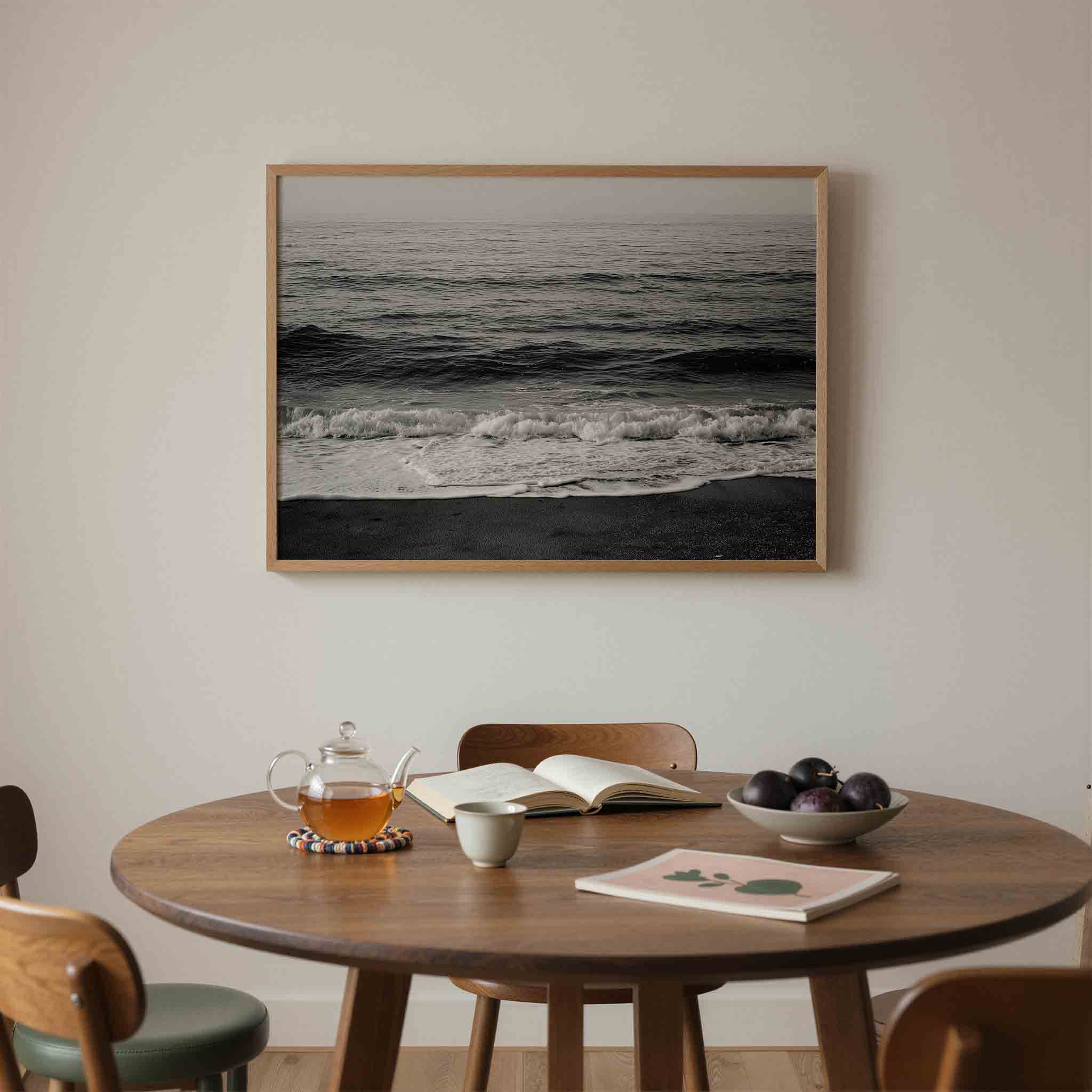 Golven aan de kust Poster