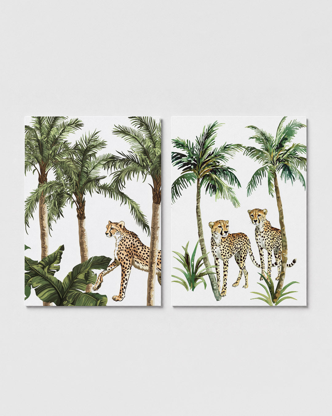 Jungle en dier Posterset